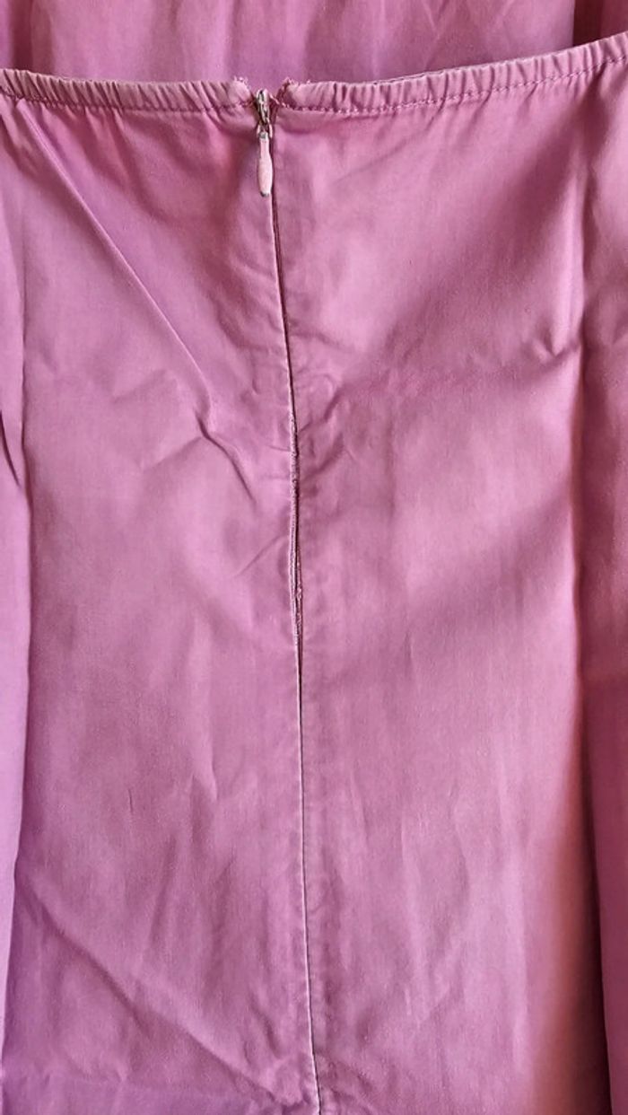 Robe rose/violet Camaïeu 38/40 - photo numéro 3