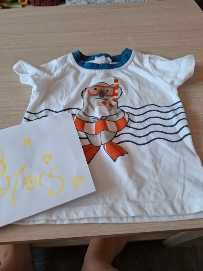 Tee shirt marin - photo numéro 2