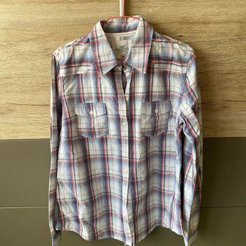 Chemise à carreaux taille 40
