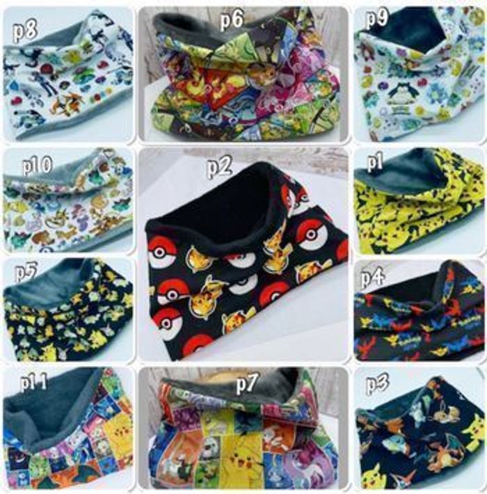 Snood enfant Pokémon