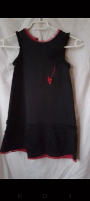 Robe bas evasé fille 6 ans