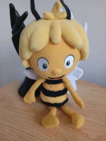 Peluche maya l'abeille 25cm bon état original du dessin animé