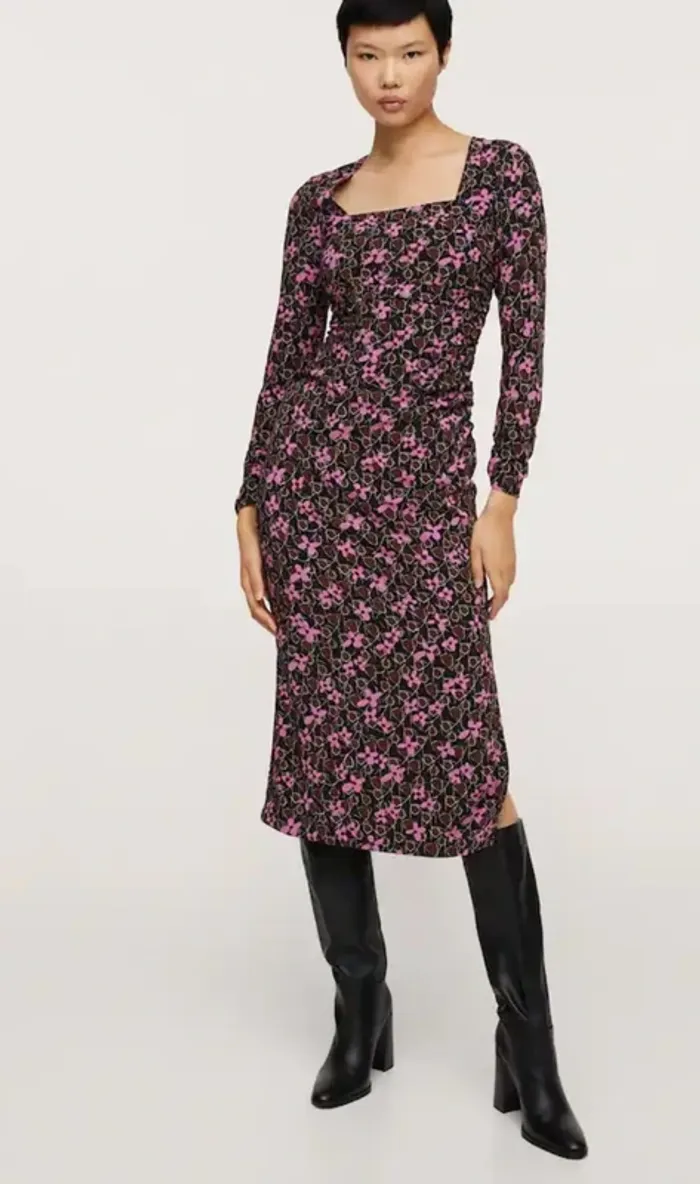 Robe mango fleurie - photo numéro 13
