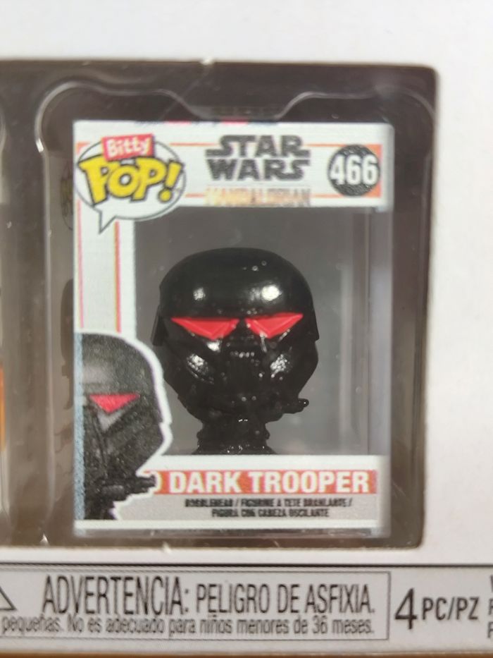 Boîte 4 Bitty Pop! - Star Wars (Moff Gideon, Stormtrooper, Dark Trooper) - photo numéro 4