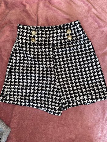 Short motif pieds de poule