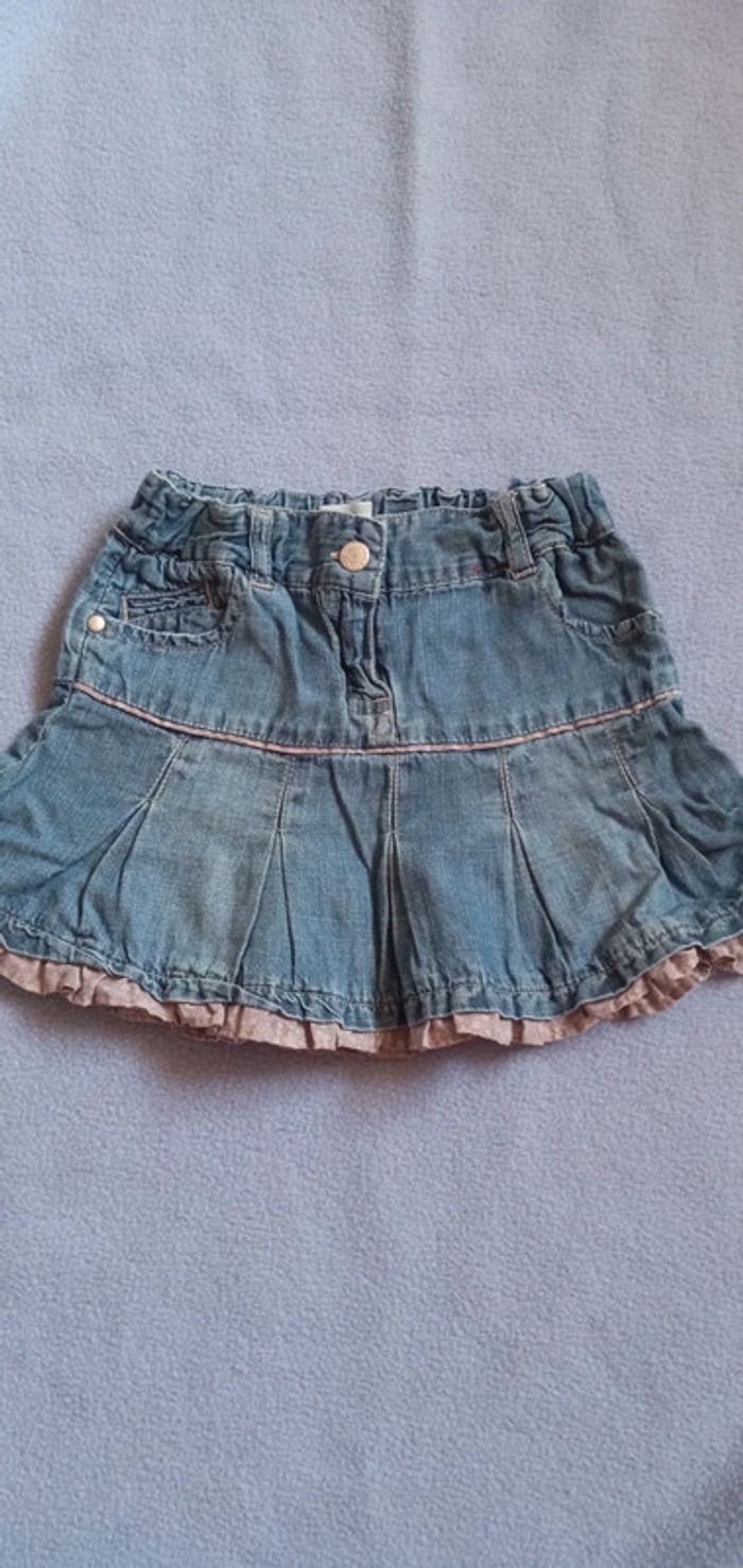 Jupe en jean Kimbaloo taille 36mois