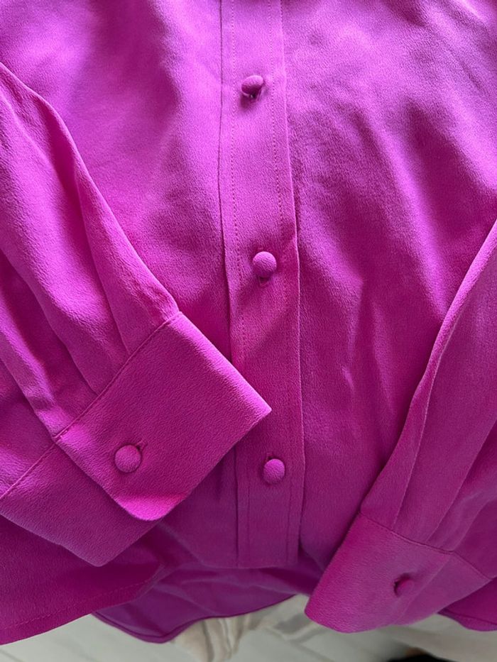 Chemise Sézane Ann rose fuchsia T. 42 neuve - photo numéro 7