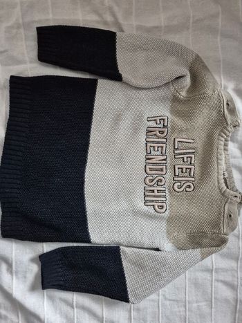 Pull tricolore 4 ans