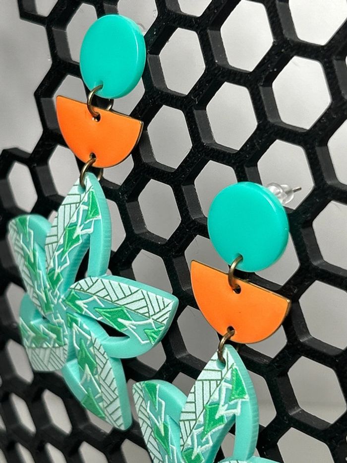 Boucles d’oreilles - Fraîcheur - photo numéro 4