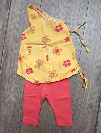 Ensemble tunique et legging 3 mois la compagnie des petits