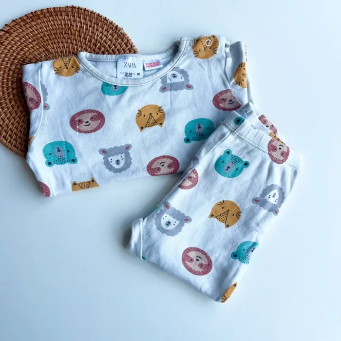 Pyjama 2 pièces coton Zara - photo numéro 4