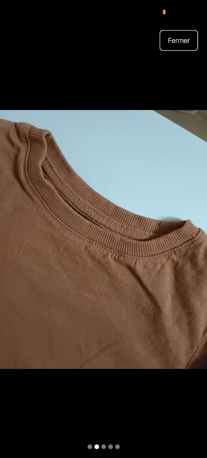Polo marron - photo numéro 2