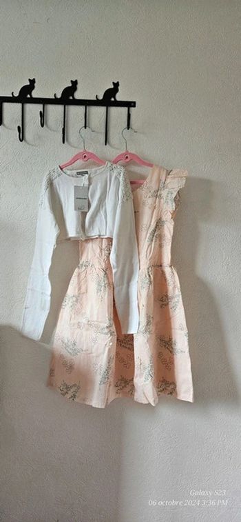 Robe cérémonie + boléro 12A vertbaudet