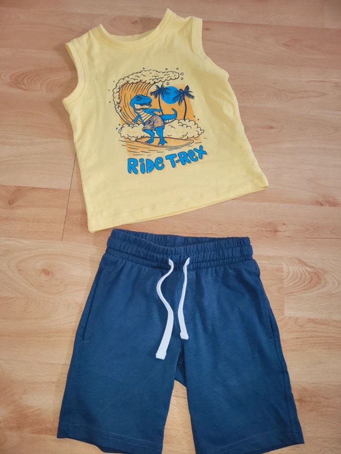 Pyjama short et marcel 4 ans in extenso
