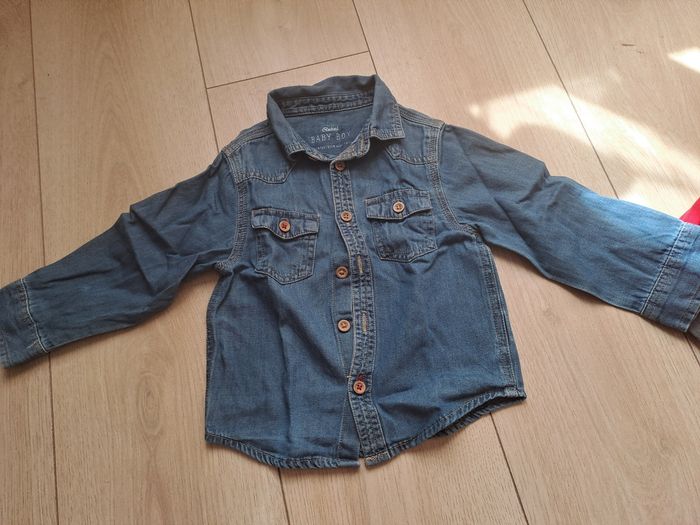 Chemise en jean bébé 18 mois