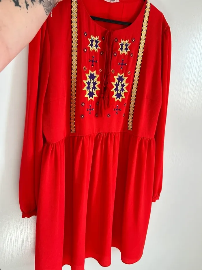 Robe colorée