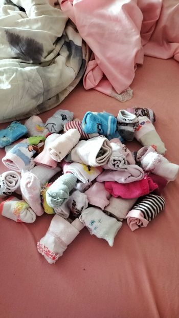Chaussette bébé fille 40 pièces