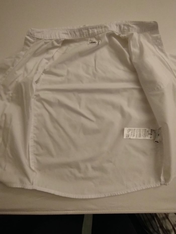 Chemise blanche manches longues 6 ans Gémo - photo numéro 3