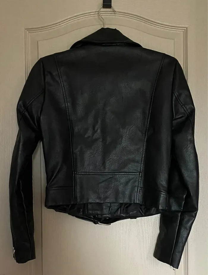 Veste perfecto noir taille XS / 34 - photo numéro 2