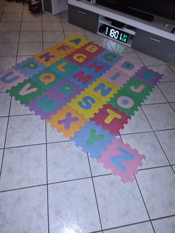 Tapis d'éveil mousse alphabet