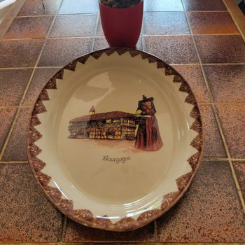 Grand plat de service 47 x 35 cm