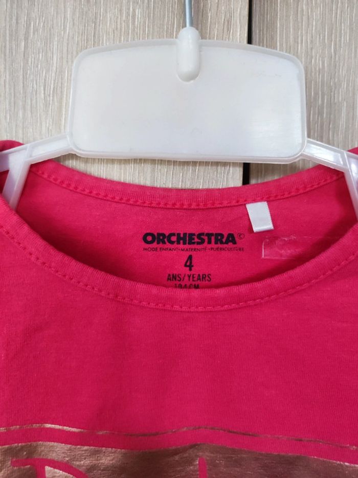 Sweat rose doré rainbow 4 ans / orchestra - photo numéro 2