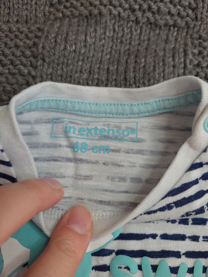 👶Tee-shirt taille 6mois-68cm👶 - photo numéro 4