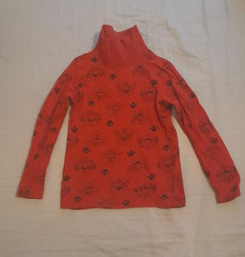 T-shirt col roulé 