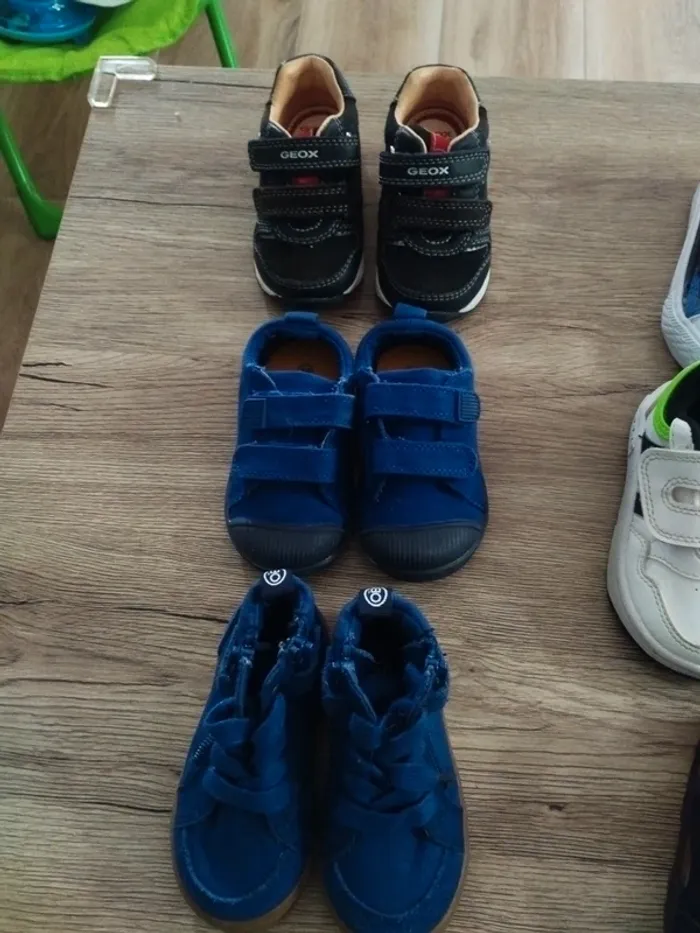 10 paires de chaussures/chaussons garçon du 19 au 22 - photo numéro 5