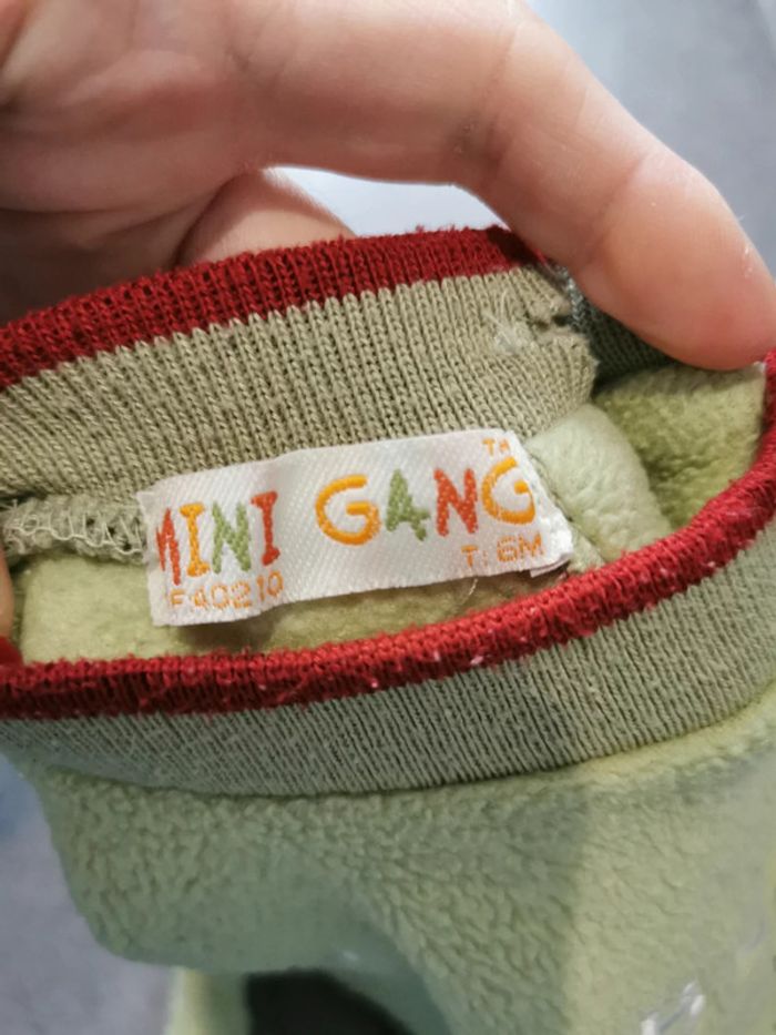 Pull 6 mois mini gang - photo numéro 2