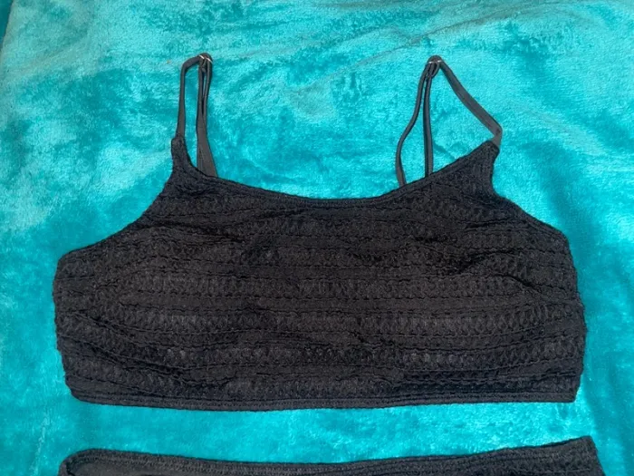 Maillot de bain noir Temu XL - photo numéro 2