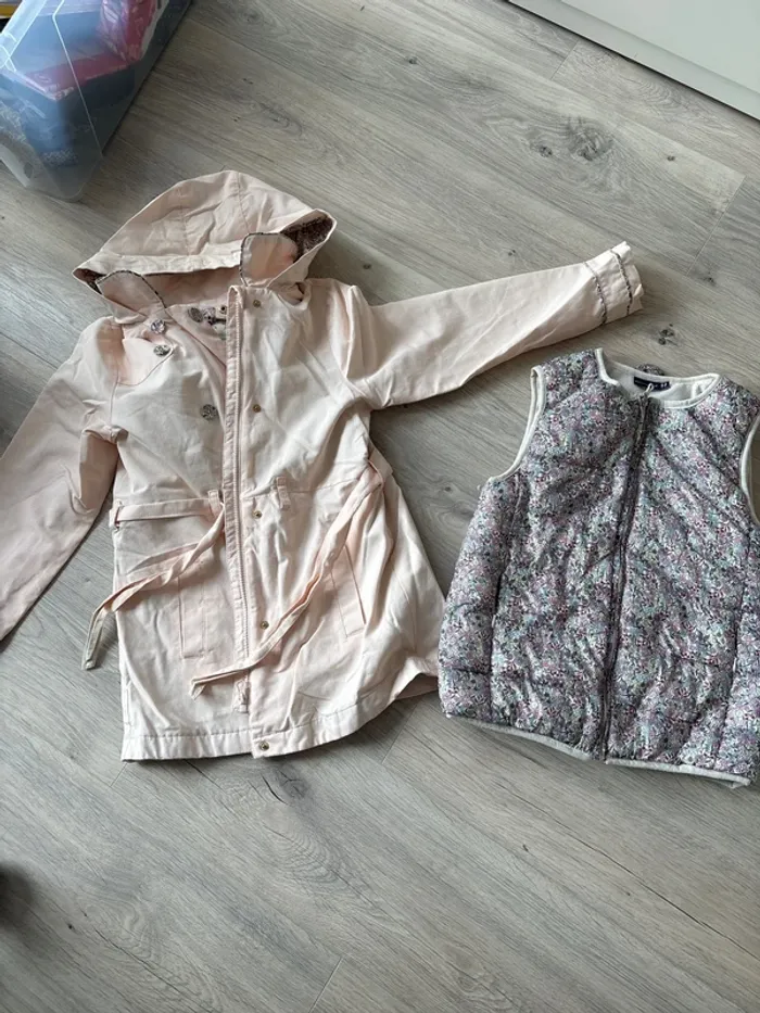 Manteau coupe vent 2en1
