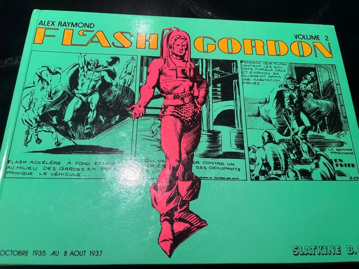 Bandes dessinées flash gordon Vol.2 époque 20 octobre 1935 au 8 août 1937