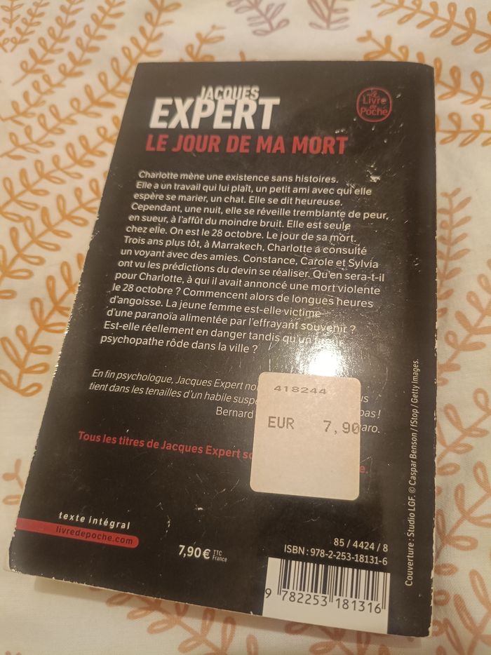 Expert le jour de ma mort - photo numéro 2