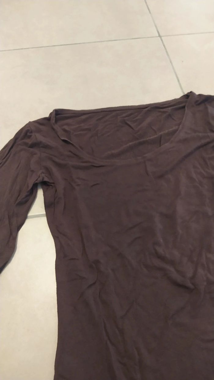 Sous pull marron - photo numéro 2