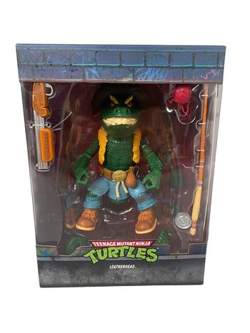 Figurine Teenage Mutant Ninja Turtles Ultimates Leatherhead 18 cm Super 7 neuf