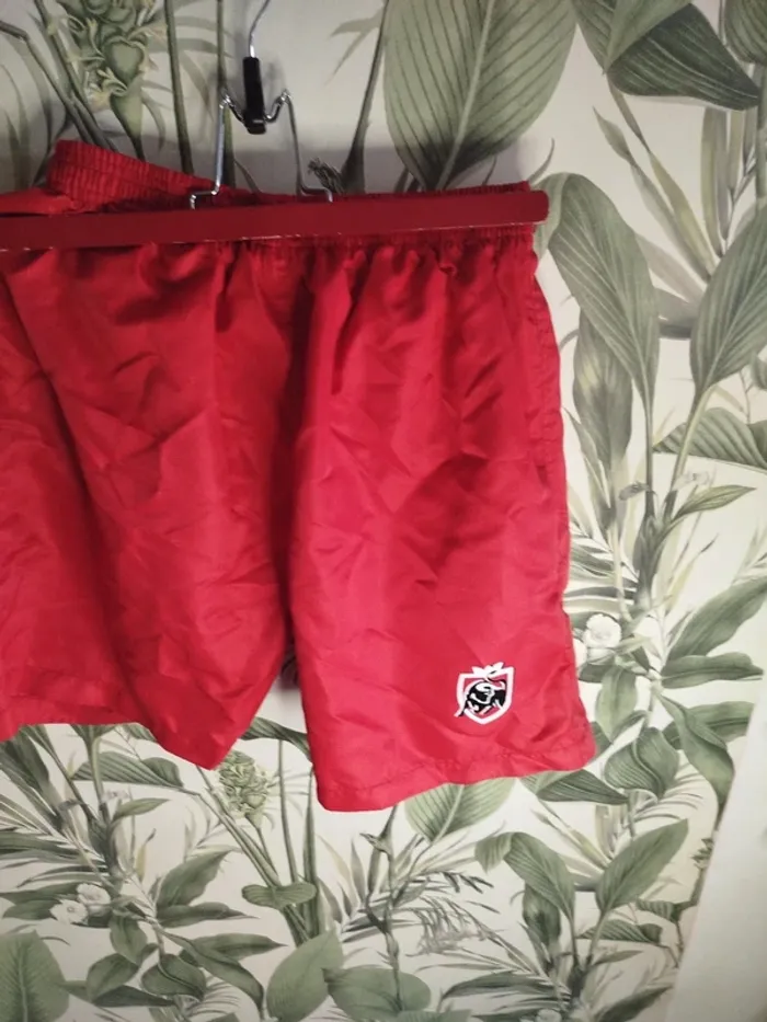 Short de bain rouge taille unique - photo numéro 3