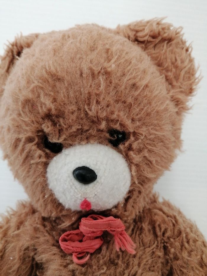 vintage petit ours doudou made in france boulgom - photo numéro 2