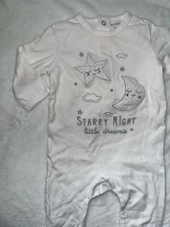 Pijama coton 6 mois 69cm