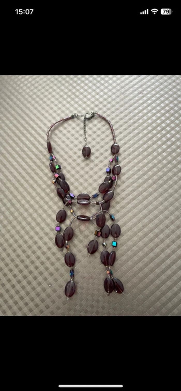 Ensemble collier et boucles d oreilles