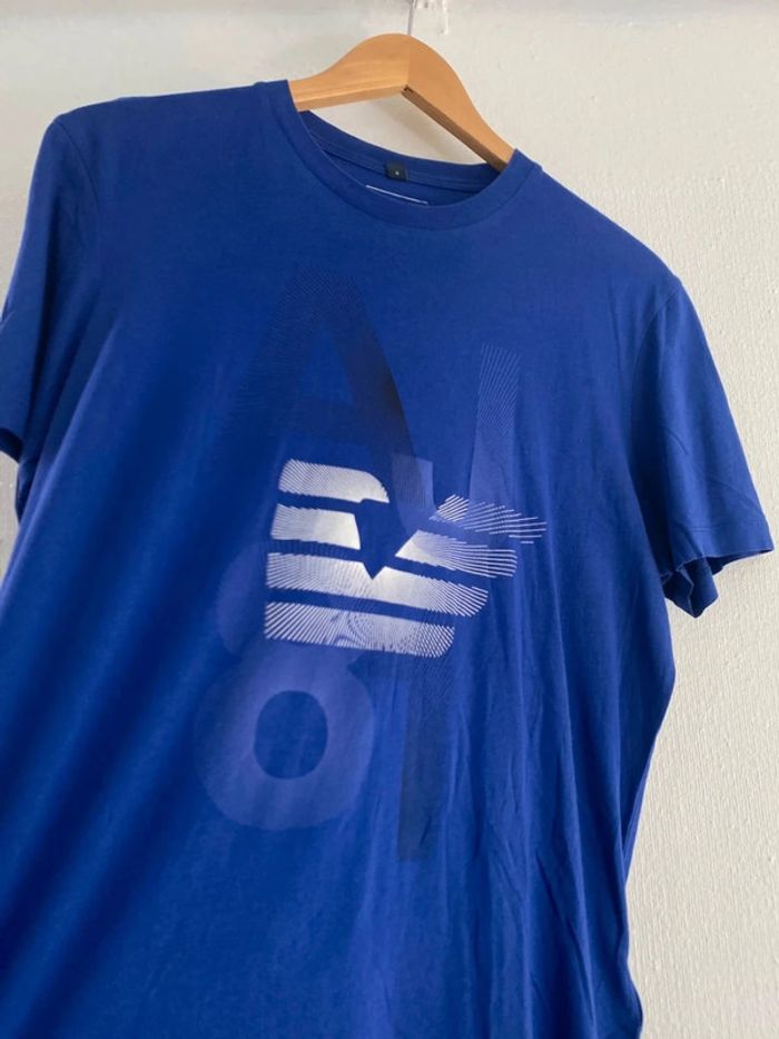 T-shirt bleu roi Armani homme taille M - photo numéro 2