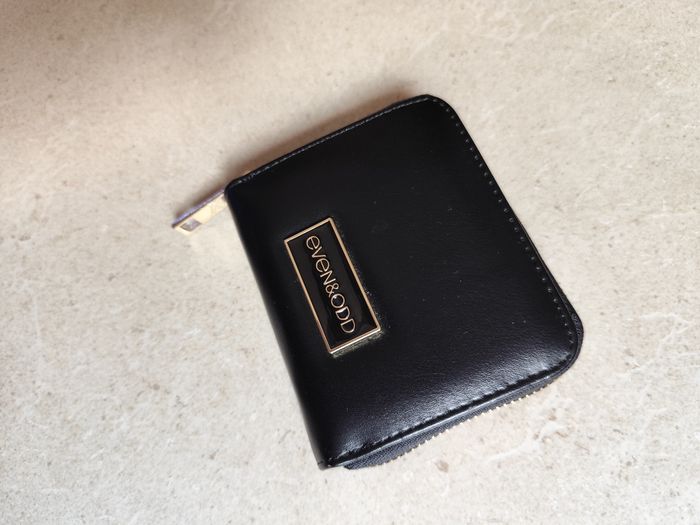 Porte-monnaie neuf Even&Odd noir - photo numéro 2