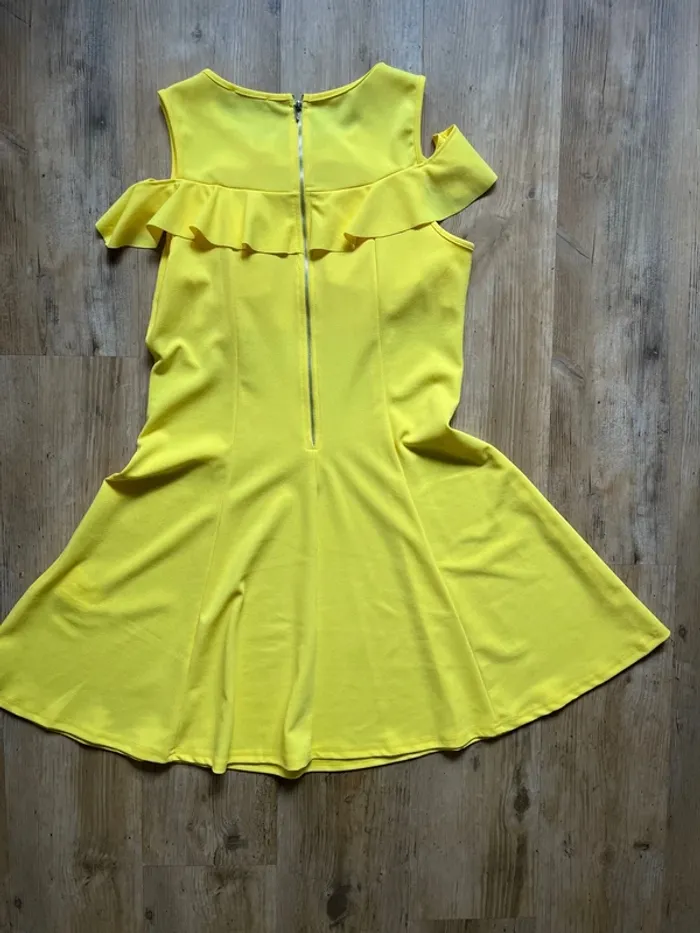 Robe jaune Cache Cache - photo numéro 2