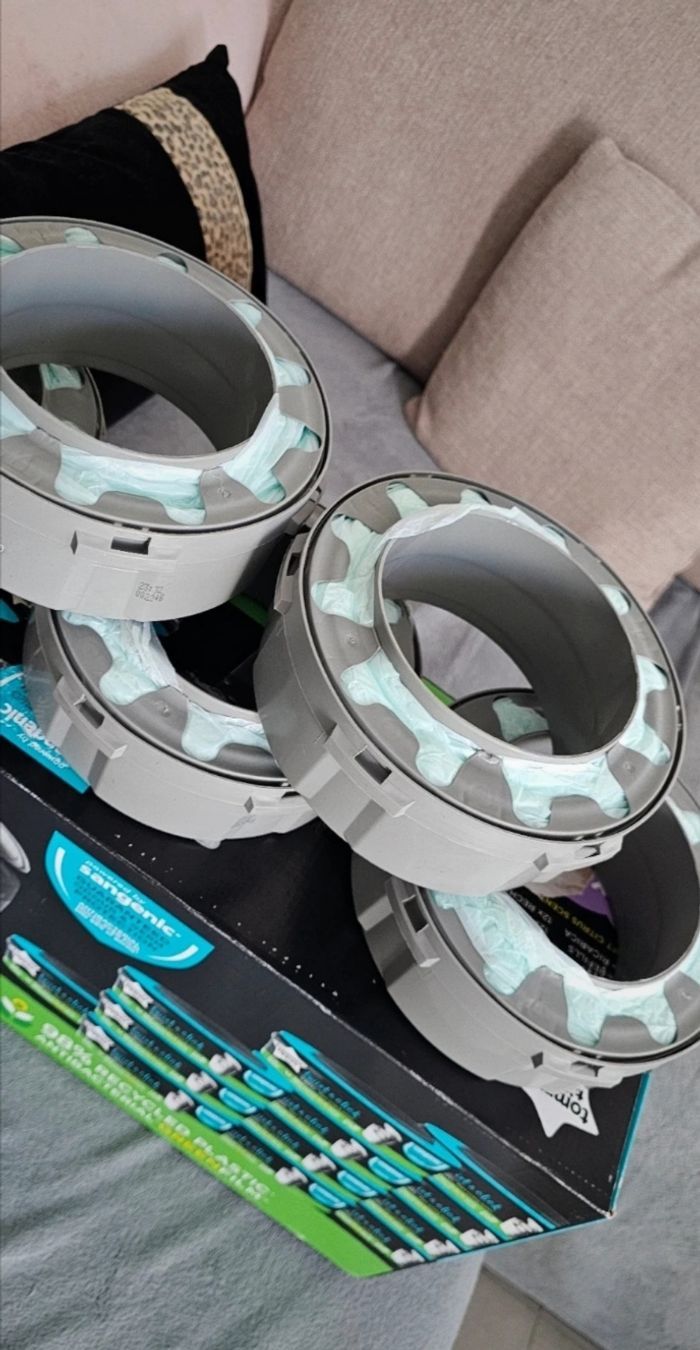 Lot de 5 recharges twist & click Tommee Tippee neufs - photo numéro 3