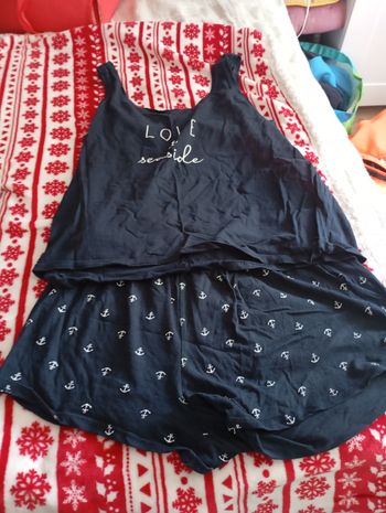Pyjashort marine 