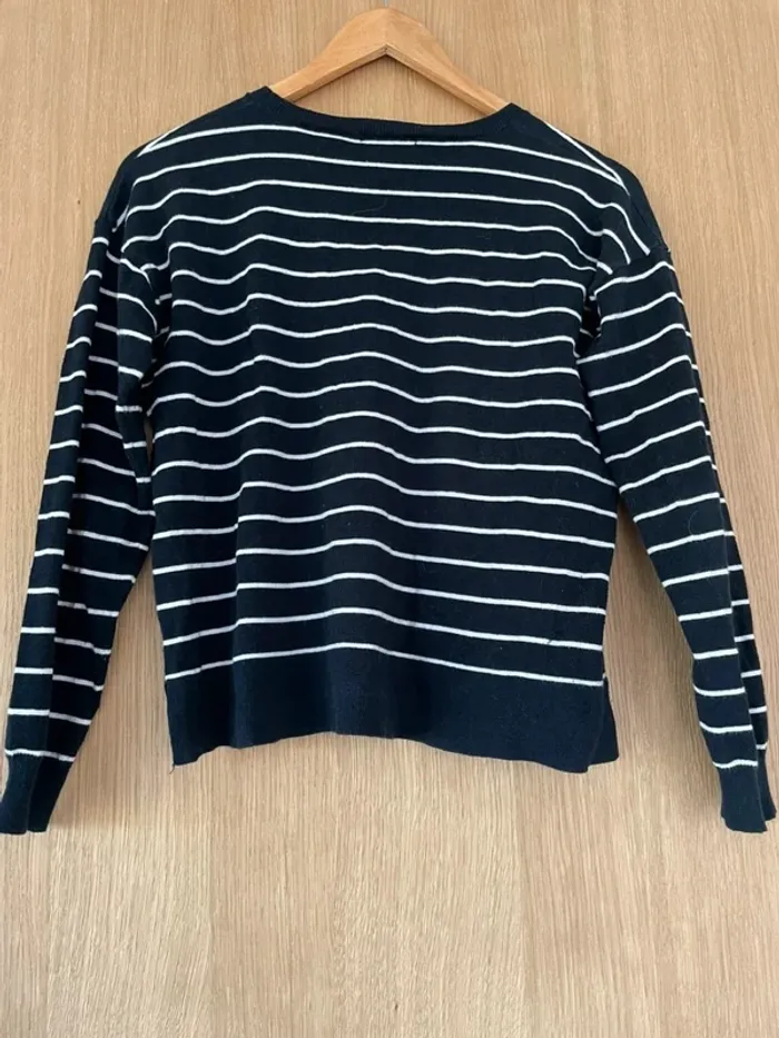 pull léger ligné mango S - photo numéro 5