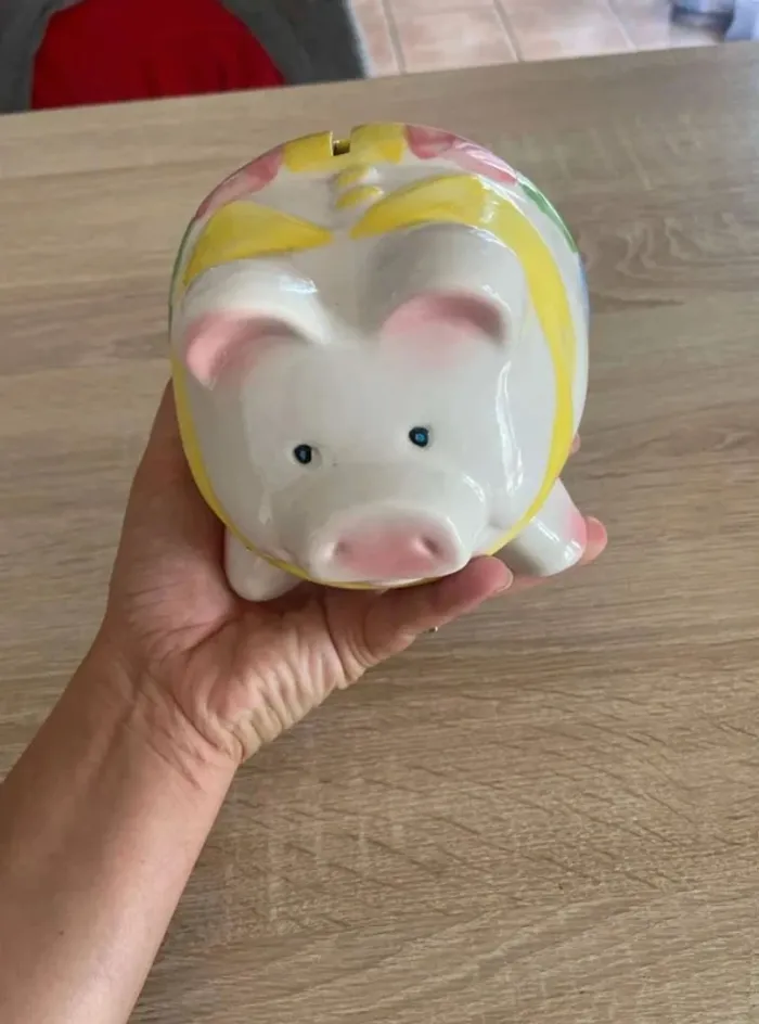 Tirelire, cochon - photo numéro 3