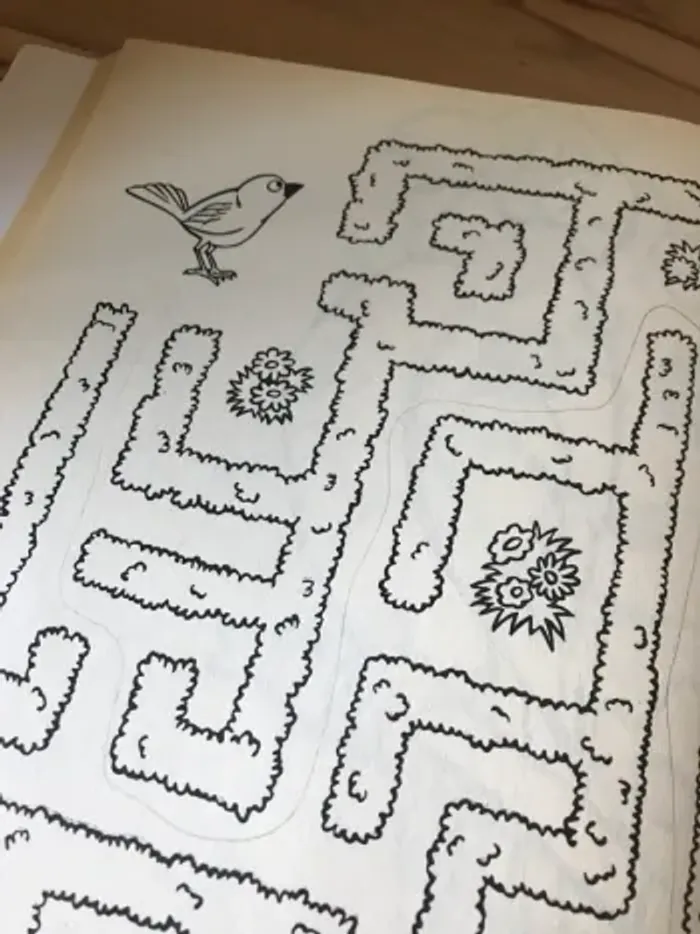 album de coloriage et activité vintage oui oui bécassine - photo numéro 10