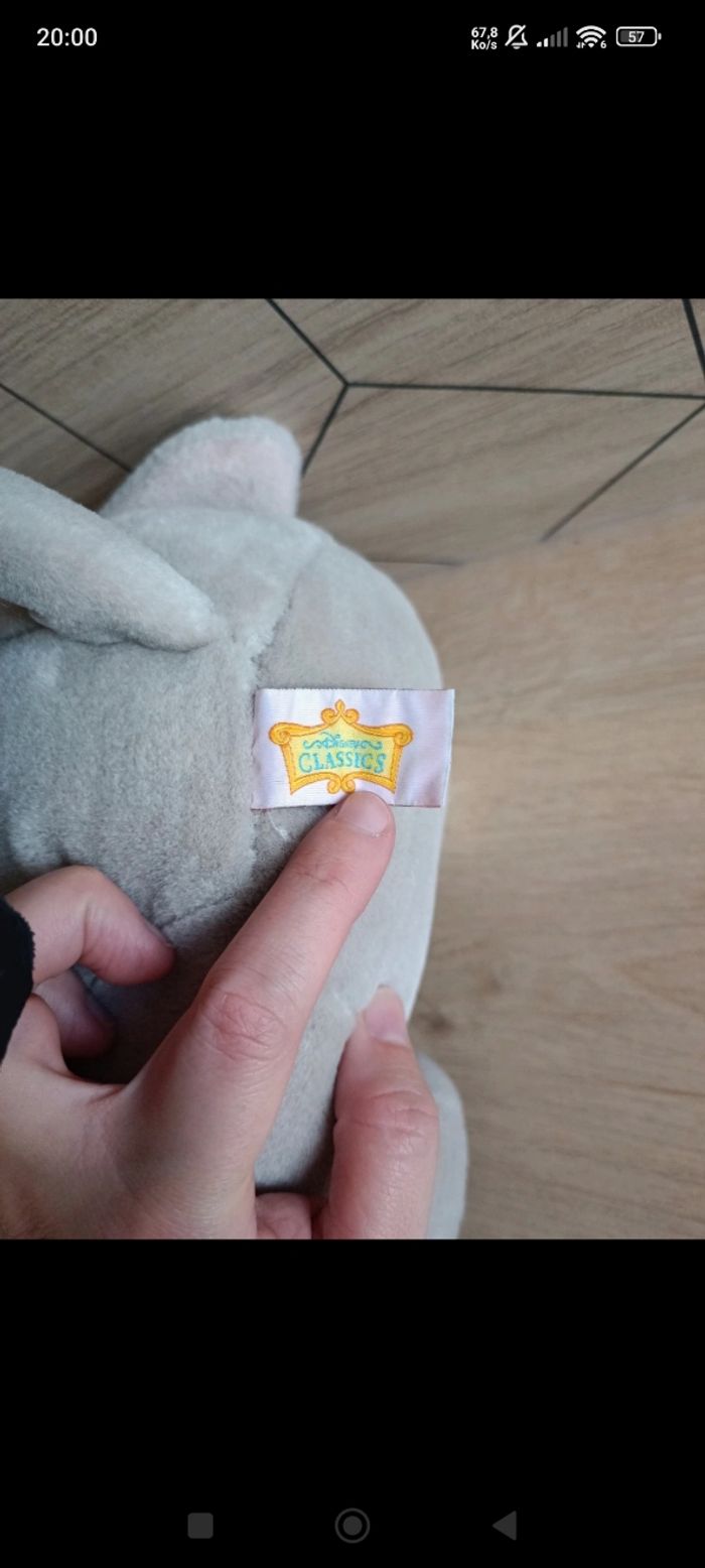 Peluche dumbo - photo numéro 4