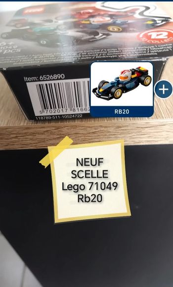 Lego 71049 rb20 colf1rc-1 neuf